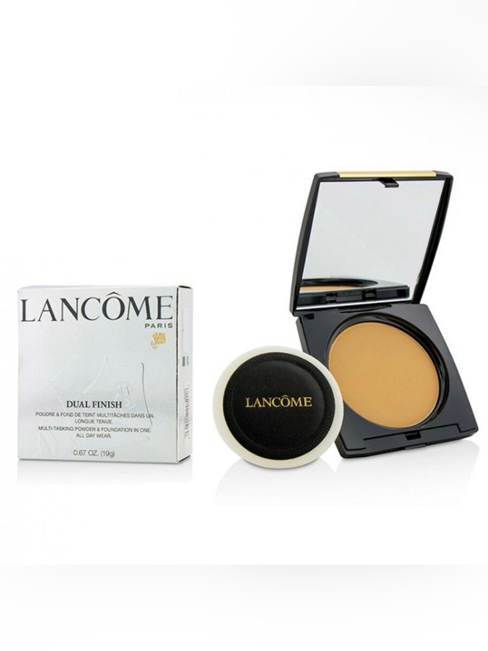 Lancôme Dual Finish Powder Foundation 440 Bisque C Full Size 19g -retail $53